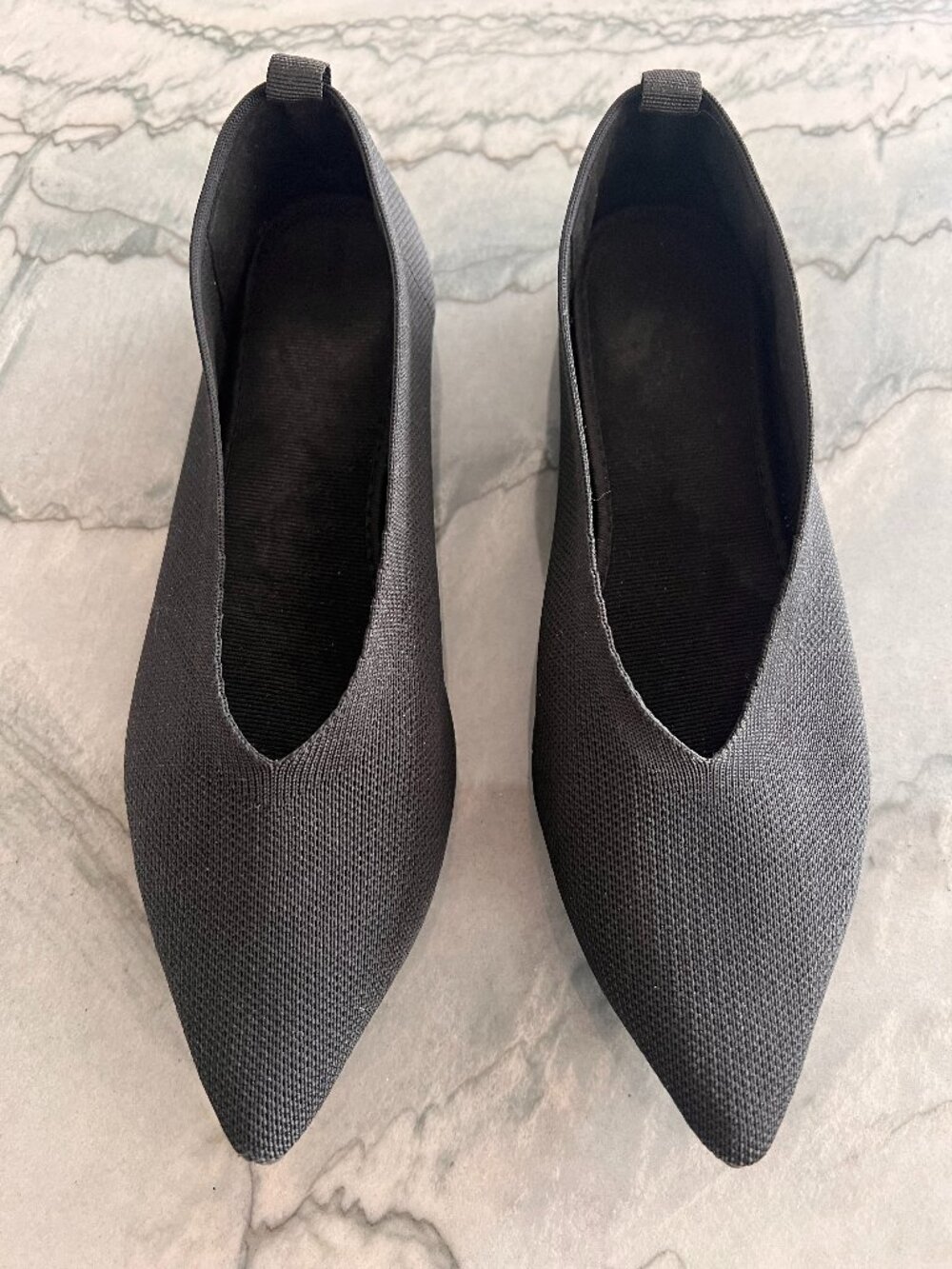 Black flats Size 9. Rothy's style. NWOT